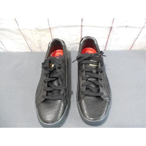 Puma Clyde Speedtribes Black Gold 368636-01 Men's Size 10.5 - Picture 3 of 12